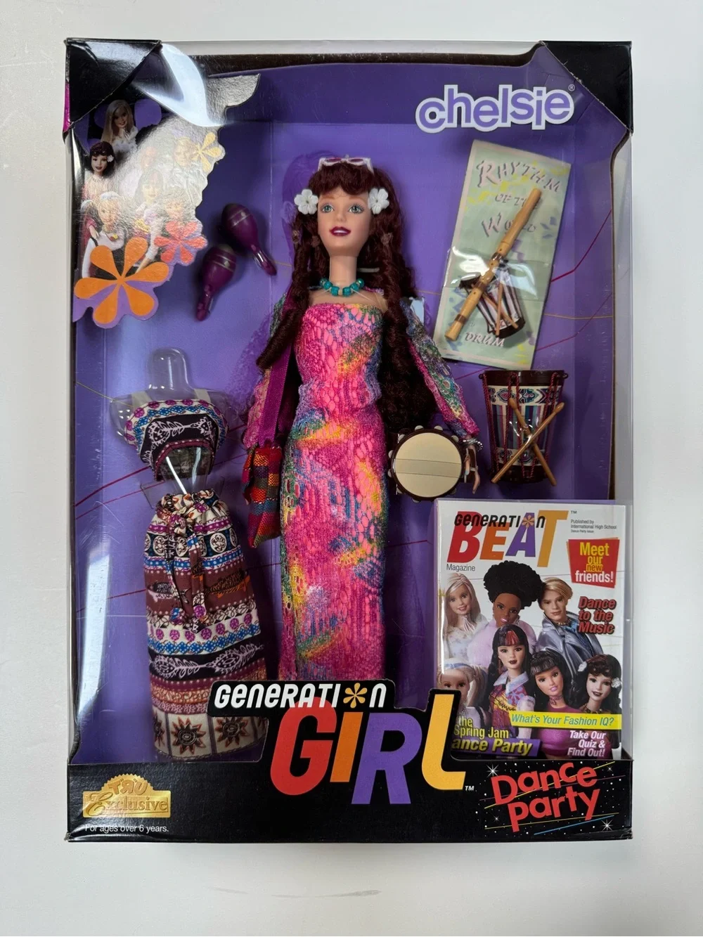 1999 NEW IN BOX Generation Girl Chelsie Dance Party Barbie Doll - Toys R Us